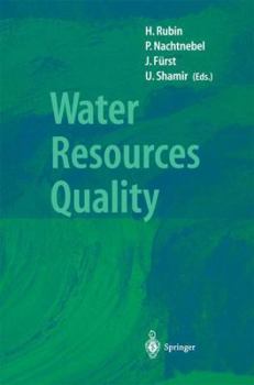 Paperback Water Resources Quality: Preserving the Quality of Our Water Resources Book