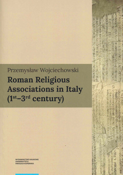 Paperback Roman Religious Associations in Italy (1st-3rd Century) Book