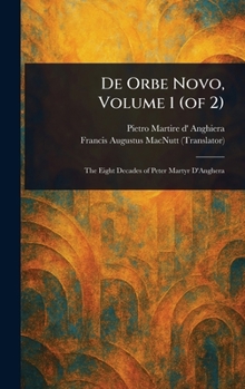 Hardcover De Orbe Novo, Volume 1 (of 2) Book
