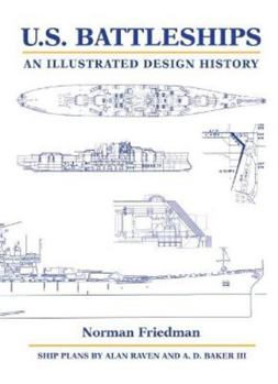 Hardcover U.S. Battleships: An Illustrated Design History Book