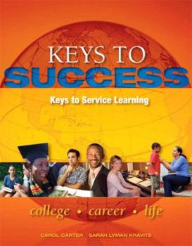 Paperback Keys to Success: Service Learning Book