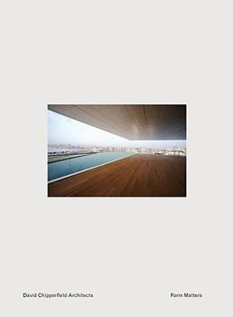 Paperback David Chipperfield: Form Matters (WALTHER KONIG) Book