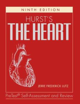 Paperback Hurst's the Heart: Pretest Self-Assessment and Review Book