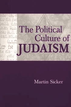 Paperback The Political Culture of Judaism Book