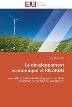 Paperback Le Développement Économique Et Ricardo [French] Book