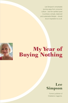 Paperback My Year of Buying Nothing Book