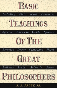 Paperback Basic Teachings of the Great Philosophers: A Survey of Their Basic Ideas Book