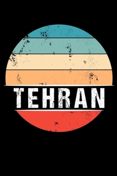 Paperback Tehran: 100 Pages 6 'x 9' - Dot Grid Paper Journal Manuscript - Planner - Scratchbook - Diary Book