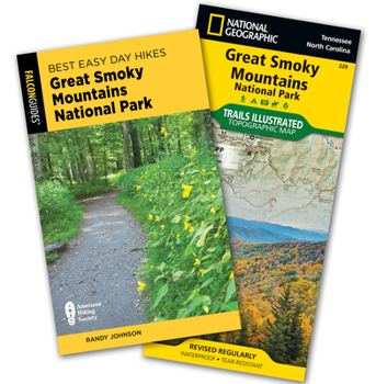 Misc. Best Easy Day Hiking Guide and Trail Map Bundle: Great Smoky Mountains National Park Book