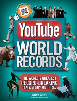 Hardcover Youtube World Records: The Internet's Greatest Record-Breaking Feats Book