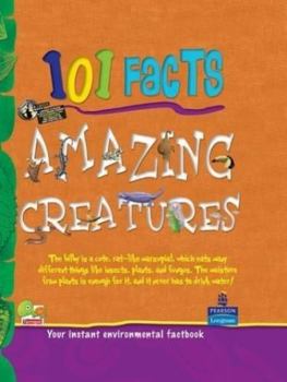 Hardcover 101 Facts: Amazing Creatures Book