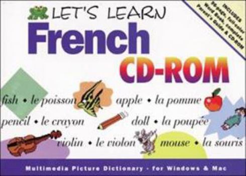 Paperback Let's Learn French: Multimedia Picture Dictionary Book