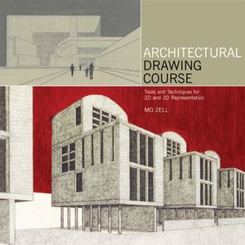 Paperback Architectural Drawing Course: Tools and Techniques for 2D and 3D Representation Book