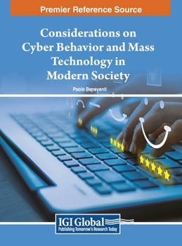 Hardcover Considerations on Cyber Behavior and Mass Technology in Modern Society Book