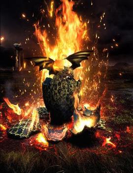 Paperback Composition Book: Dragon Composition Book 8.5 x 11 College Ruled Line Paper with 200 pages (100 sheets) Book