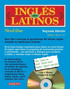 Paperback Ingles Para Latinos, Nivel DOS Level 2 [With 3 CDs] Book