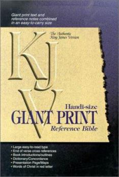 Handi-Size Giant Print Reference Bible
