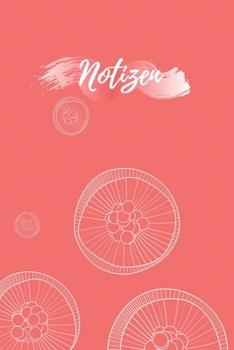 Notizen: Blanko Kussrot Rosa Design Heft f�r Notizen Lettering Handschrift Kreatives Geschenk f�r Kinder und Erwachsene Frauen M�nner Freundinnen und Kollegen