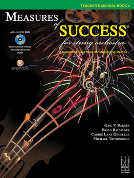 Paperback Measures of Success for String Orchestra-Teacher's Manual Book 2 Book