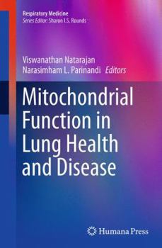 Paperback Mitochondrial Function in Lung Health and Disease Book