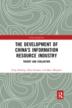 Paperback The Development of China's Information Resource Industry: Theory and Evaluation Book