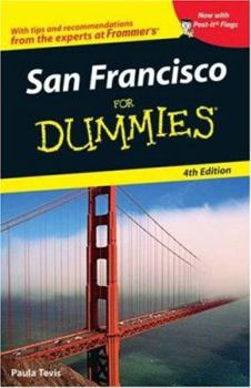 Paperback San Francisco for Dummies [With Post-It Flags] Book