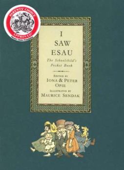 Hardcover I Saw Esau: The Schoolchild's Pocket Book