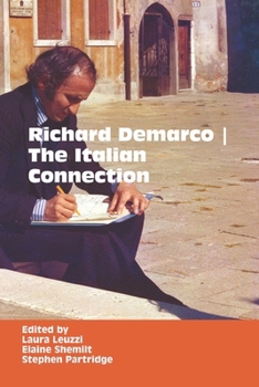 Hardcover Richard DeMarco: The Italian Connection Book