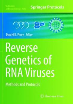 Paperback Reverse Genetics of RNA Viruses: Methods and Protocols Book