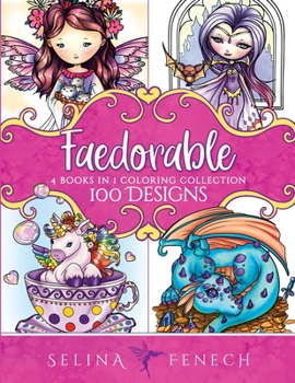 Paperback Faedorables Coloring Collection: 100 Designs Book