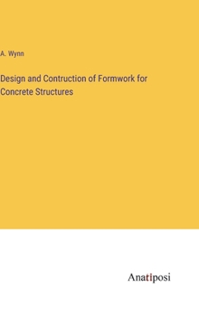 Hardcover Design and Contruction of Formwork for Concrete Structures Book