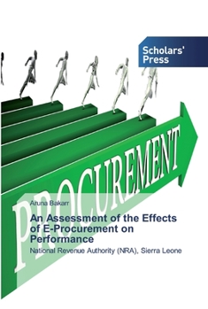 Paperback An Assessment of the Effects of E-Procurement on Performance Book