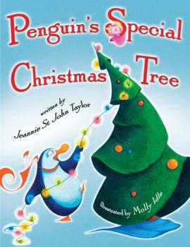 Hardcover Penguin's Special Christmas Tree Book