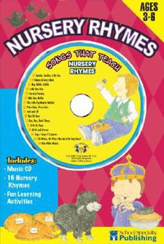 Paperback Nursery Rhymes [With CD] Book