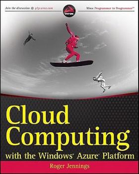 Paperback Cloud Computing with the Windows Azure Platform Book