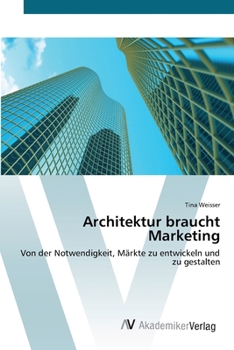 Paperback Architektur braucht Marketing [German] Book