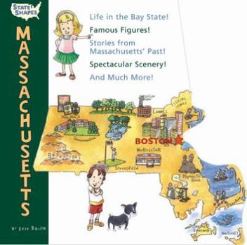 Hardcover State Shapes: Massachusetts Book