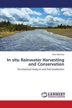 Paperback In Situ Rainwater Harvesting and Conservation Book
