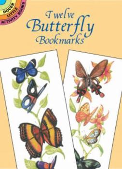 Paperback Twelve Butterfly Bookmarks Book