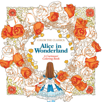 Paperback Color the Classics: Alice in Wonderland Book