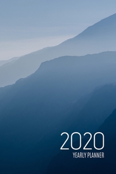 Paperback 2020 Planner: Blue Mountains: Annual Planner (6 x 9 inches, 136 pages, weekly spreads) Book