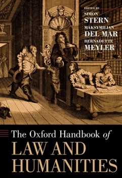 Hardcover Oxford Handbook of Law and Humanities Book