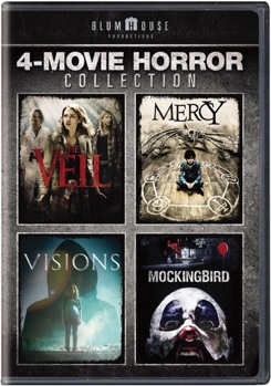 DVD Blumhouse 4-Movie Horror Collection Book