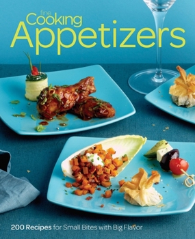 Paperback Fine Cooking Appetizers: 200 Recipes for Small Bites with Big Flavor Book