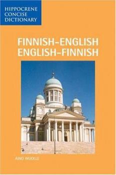 Paperback Finnish-English/English-Finnish Dictionary (Hippocrene Concise) Book