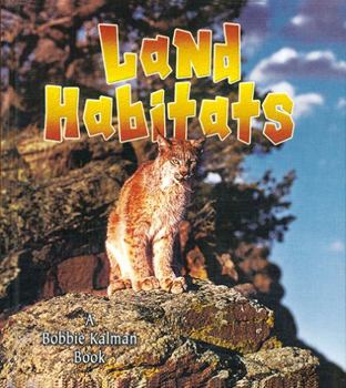 Paperback Land Habitats Book