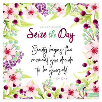 Calendar Seize the Day 2019 Wall Calendar Book