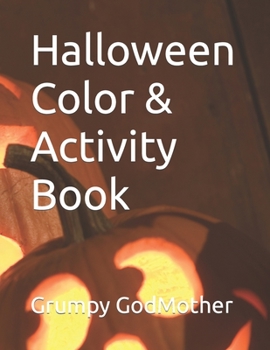 Paperback Halloween Color & Activity Book