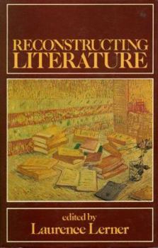 Hardcover Reconstructing Literature Book