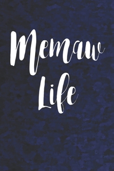 Paperback Memaw Life Book